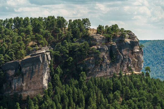 El mirador del tio cogote en la serrani de cuenca