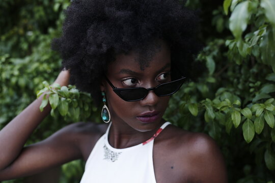 A Model posing in stylish & fashion way