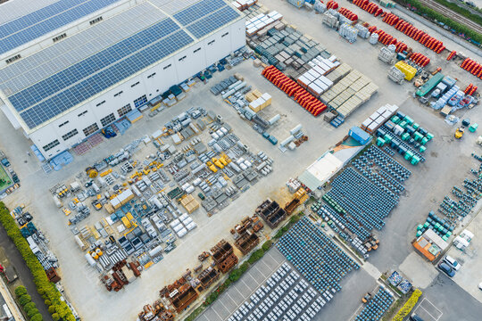 Heavy Electrical Equipment Plant with Solar Roof