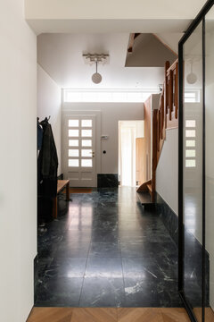 doorway and hallway