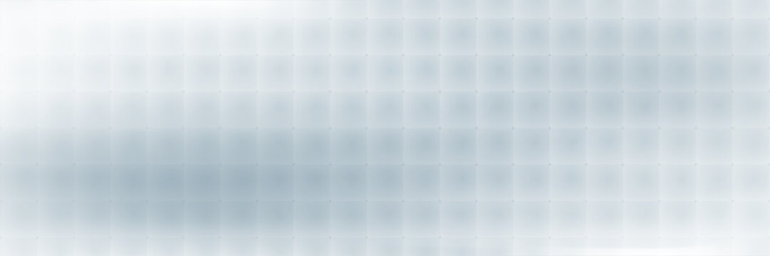 Abstract white mosaic square shape with futuristic concept background