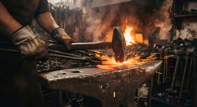 Traditional Blacksmith Horseshoe