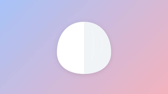 Animated Stylized Brain Transforming into a Heart Symbolizing Emotional Intelligence and Logic Balance