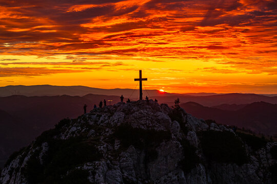 Hochlantsch Sonnenaufgang - Teichalm - Almenland - Oststeiermark
