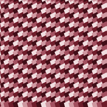 Pixel Geometric Pattern Collection Rose Brown Shades Seamless Textures