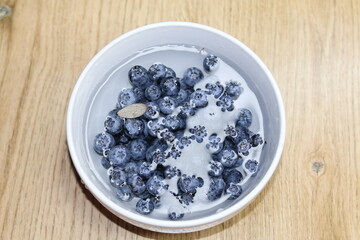 blueberries in a bowl © Kristina