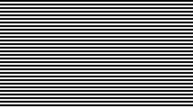 Minimalist black and white horizontal lines pattern graphic background design