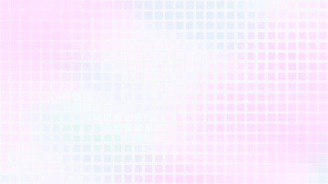 Soft pastel mosaic pattern background with pink and blue squares
