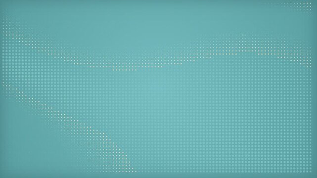 Abstract turquoise background featuring subtle halftone dot wave patterns and soft digital gradient texture