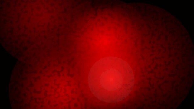 Abstract red glowing cells background with microscopic virus or bacteria biology structure design