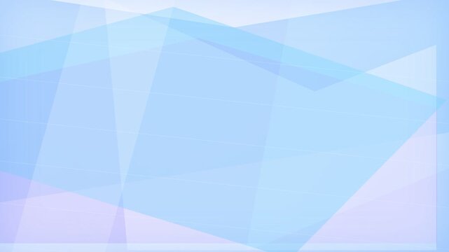 Abstract geometric blue background with transparent overlapping polygonal shapes and light lines for modern design projects