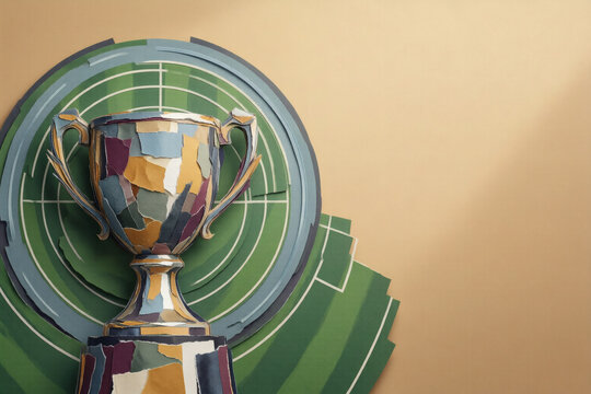 Fictional Women's Soccer Championship Trophy