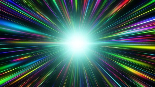Light line motion graphics for title sequences