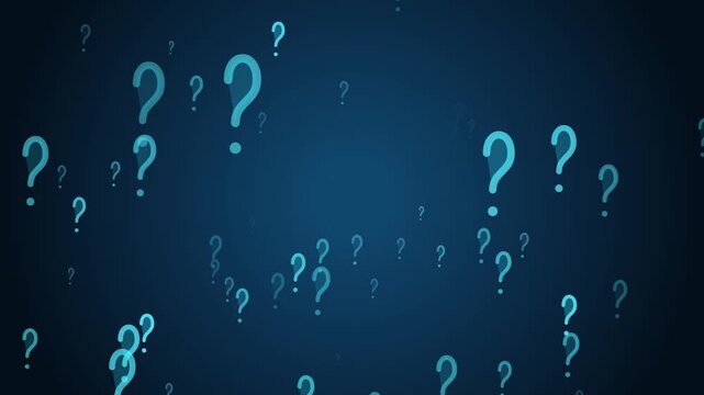 Question Mark Symbol with Water Drops and Liquid Bubble Texture, Abstract Conceptual Illustration for Questions, Business, Education, Science and Creative Design