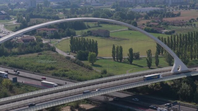 Ponte autostrada A1 Reggio Emilia