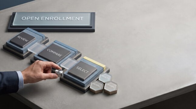 Employee Benefits Workflow Controller for Open Enrollment Health Insurance Plan Selection and Comparison