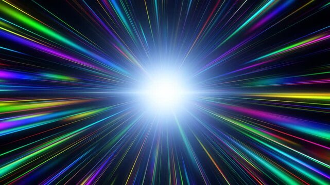 Light line motion graphics for title sequences