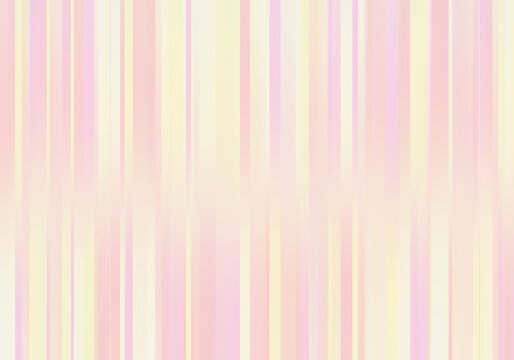 Abstract Vertical Pastel Pink and Yellow Stripes Background Pattern