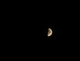 moon in the night sky © Josipa