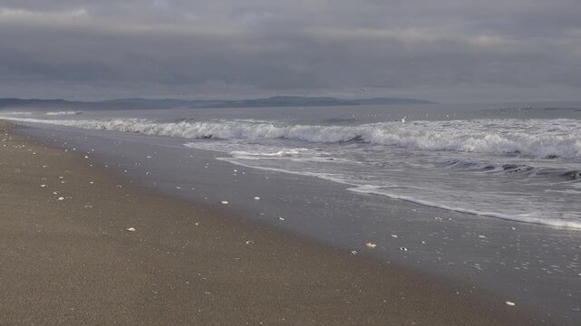 Chile landscape coast beach sea nature