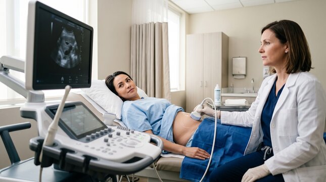 Pelvic Ultrasound Examination in Patient With PMOS