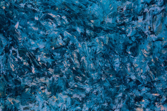 Deep blue textures swirl with energy and movement. Rich hues blend, creating a dynamic, abstract visual. Perfect for backgrounds, designs, or mood-driven projects. Feel the motion, the depth
