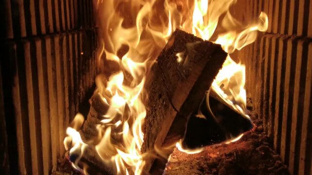 Heating, wood burning in a stove