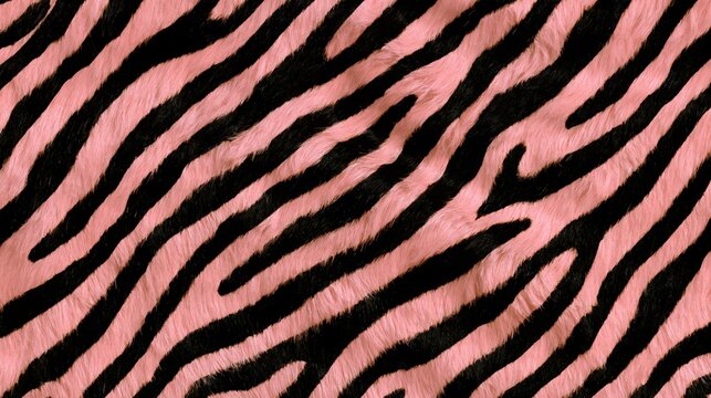 pink tiger stripe pattern phone wallpaper