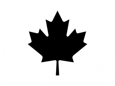 maple leaf icon or logo isolated sign symbol vector illustration - high quality black style vector icons
