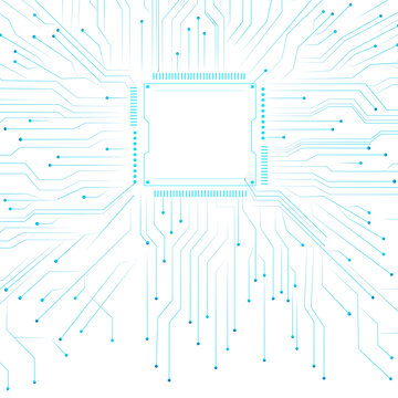 Circuit board png technology sticker, transparent background