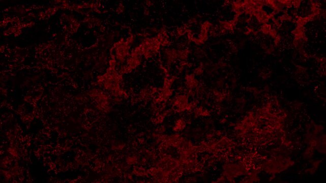 Abstract Fiery Lava Texture Animation on Black