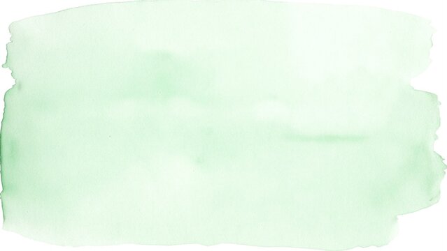 Abstract Organic Watercolor Green Nature Background