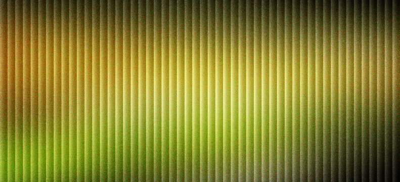 Abstract vertical line pattern with soft yellow and green gradient, textured stripe background for modern graphic design, blurred linear motion effect on decorative wallpaper for web banners.
