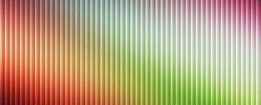 Abstract vertical line pattern with colorful gradient transition. Modern rhythmic stripe background with soft blurred texture. Vibrant linear wallpaper for digital design and web banners.
