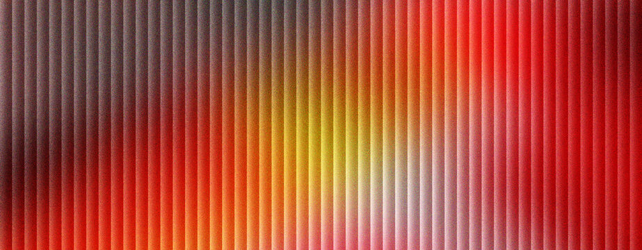 Abstract vertical line pattern with warm red and yellow gradient, modern geometric background with soft blurry stripes, vibrant colorful texture for digital wallpaper and web design projects.