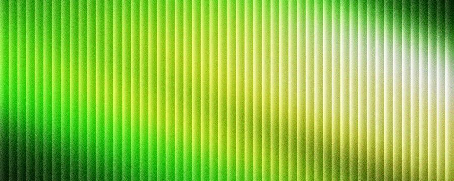 Abstract green background with vertical lines and soft light gradients. Modern lime green texture with parallel stripes. Vibrant chartreuse pattern for digital marketing and web design banners.
