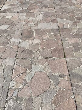 Rustic Stone Pavement Texture