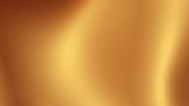 Smooth golden gradient texture with warm yellow bronze light, ideal for luxury branding or elegant design projects. Perfect for backgrounds.