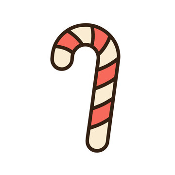 Candy cane illustration