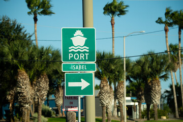 Port Isabel Sign © Penny Britt