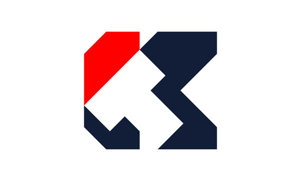 Awesome Letter TK Corporate Logo Design
