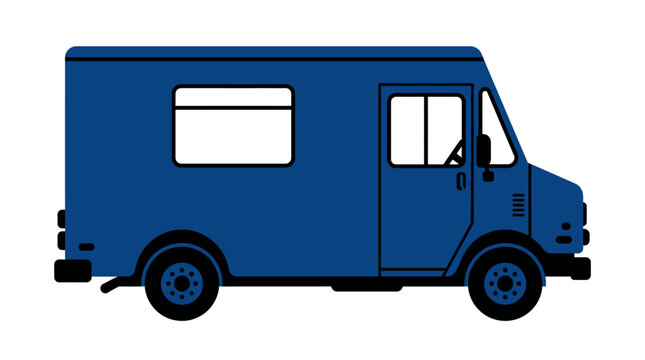 Delivery Truck Vector Illustration