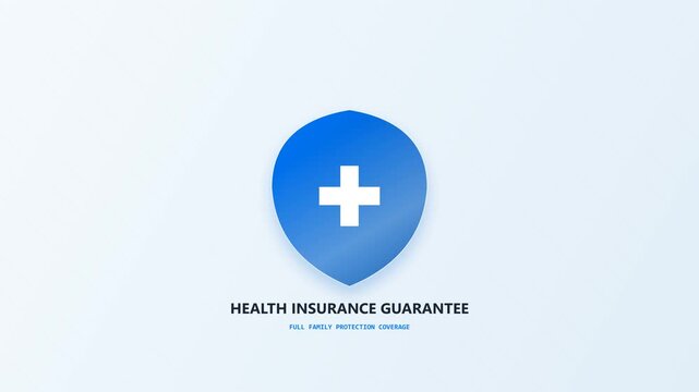Health Insurance Benefit Features and Medical Coverage Protection Infographic