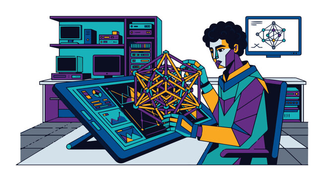 Monoline Vector Cryptographer Designing Quantum-Resistant Encryption
