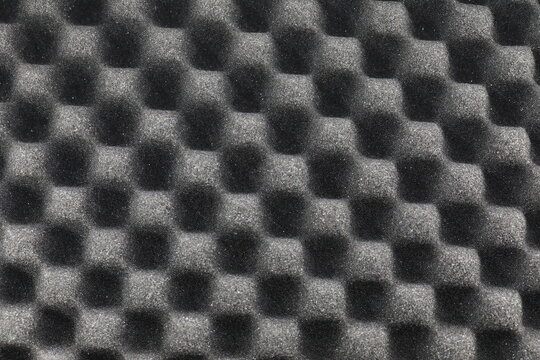 Convoluted foam material