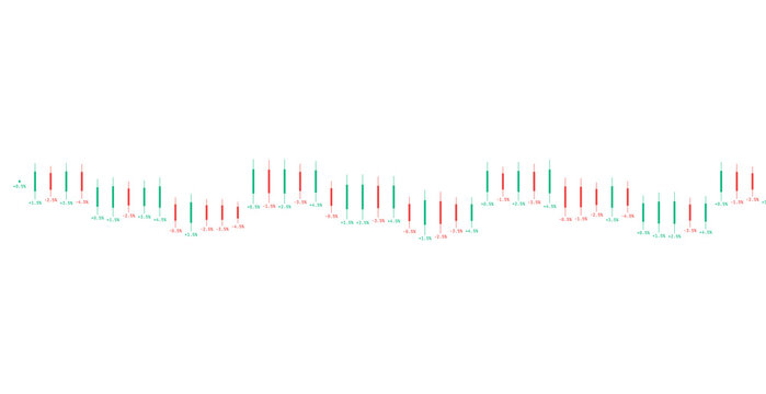 Abstract technology soundwave frequency chart element on white background