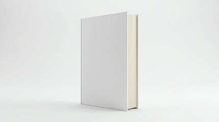 Fototapeta premium Blank hard cover book template 