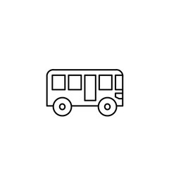 bus icon vector illustration © Didik