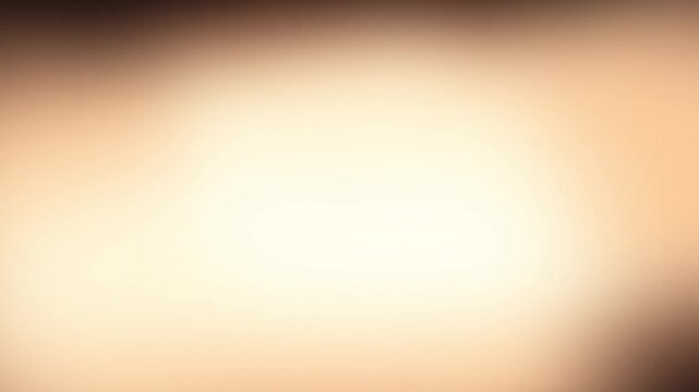 Smooth golden light transition glowing from dark edges towards bright center soft abstract background.