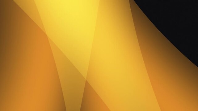 Abstract gold background with flowing smooth shapes moving slowly and elegantly in soft lighting design.